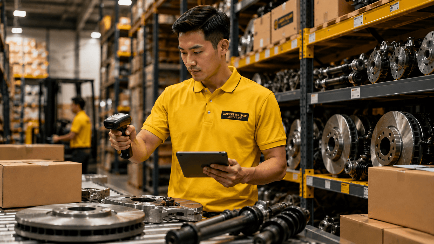 Automotive parts logistics and warehouse operations